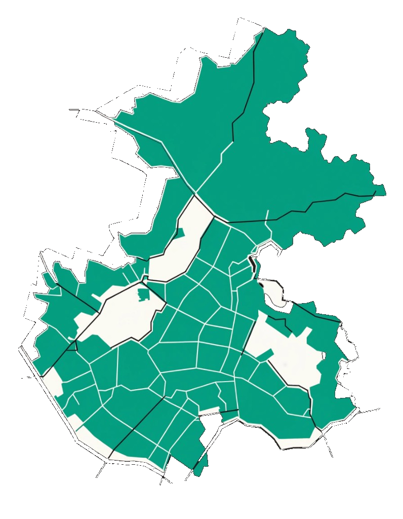 Map of areas covered in Haringey