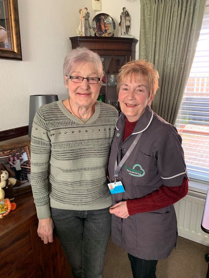 My Homecare carer supporting a client in Wood Green